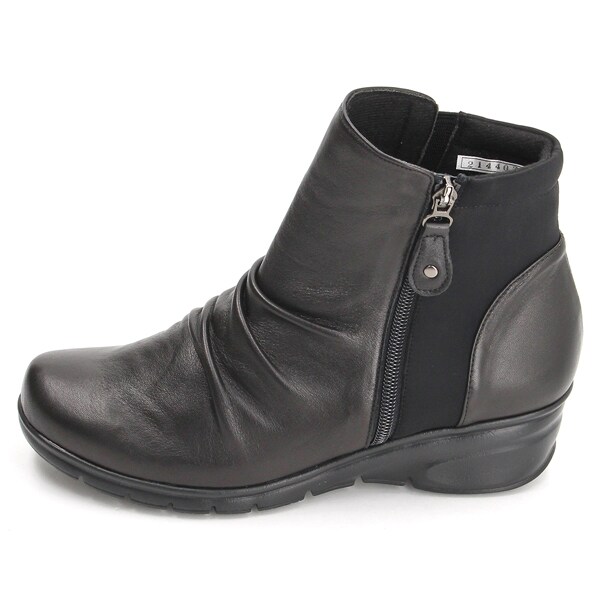 モネ（Monet）/【25秋冬新作】【超軽量】 フロントジップ サイドゴアブーツ