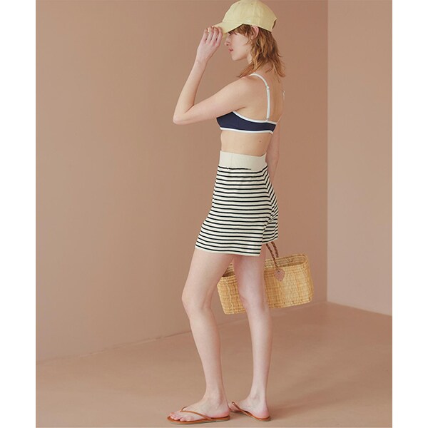 ティティベイト（titivate）/【SEA DRESS】シンプルニットショート 