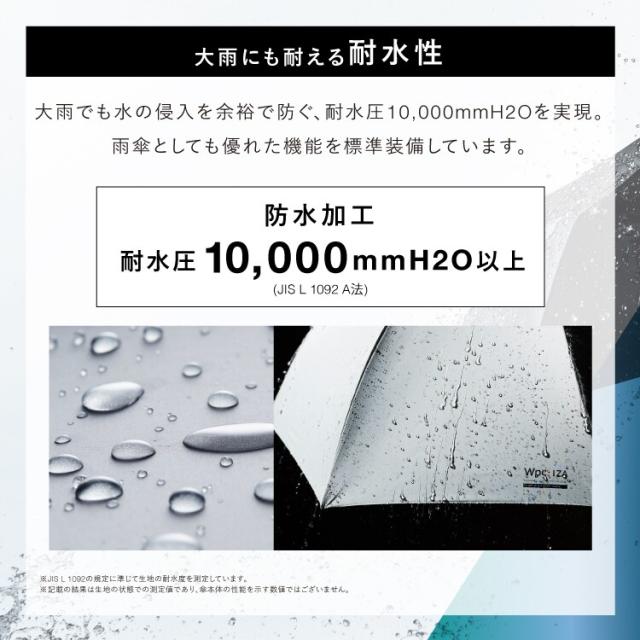 Wpc．（WPC）/【Wpc．】日傘 Wpc．IZA 男の晴雨兼用傘 軽量
