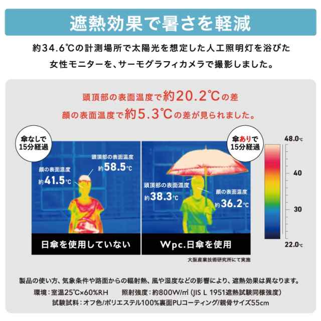 Wpc．（WPC）/【Wpc．】日傘 オールウェザーパラソル 完全遮光