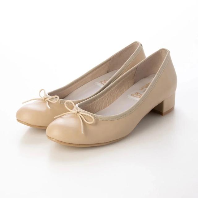 ラウナレア（Launa lea）/【レイン対応】ラウンドトゥヒールバレエ