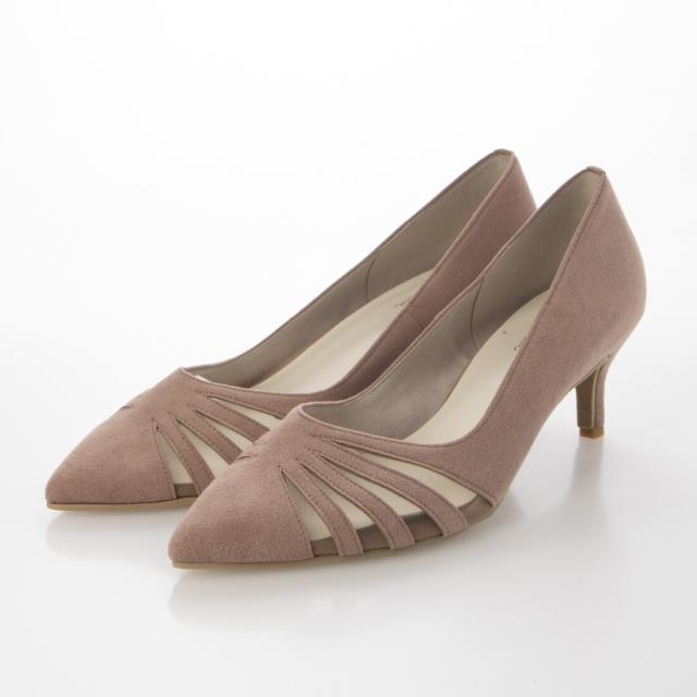 ラウナレア（Launa lea）/【23秋冬/SALE】シースルーデザインポインテッドトゥパンプス(0527)の通販は 4,706円