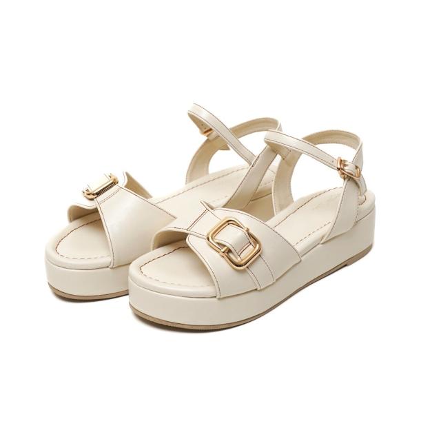 ラウナレア（Launa lea）/【25春夏】バックルプラットフォームサンダル