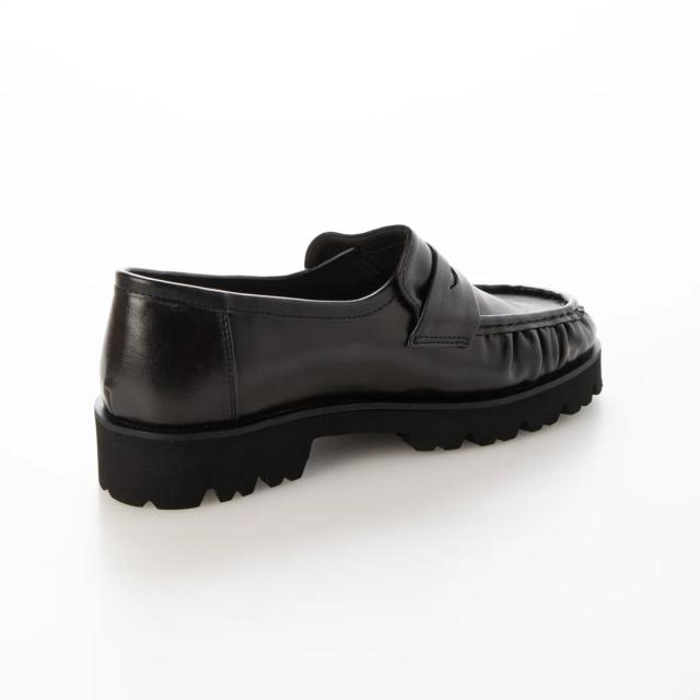 ラウナレア（Launa lea）/【25秋冬新作】厚底ギャザーローファー (S155)