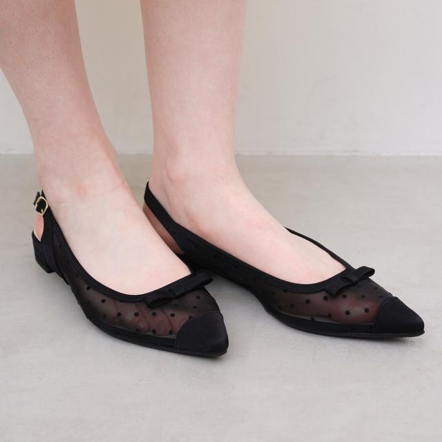 ラウナレア（Launa lea）/【26春夏】柔らかインソール◇ポインテッドトゥチュールバックベルトパンプス(0621) 7,185円