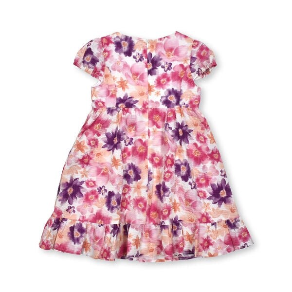 ベベ（BeBe）/【お揃い】ボタニカル花柄リップルフリルワンピース(90~150cm)_6