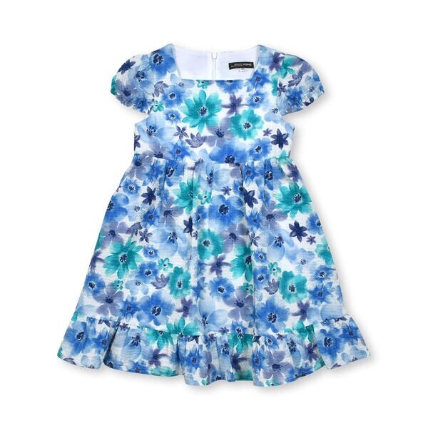 ベベ（BeBe）/【お揃い】ボタニカル花柄リップルフリルワンピース(90~150cm)_14