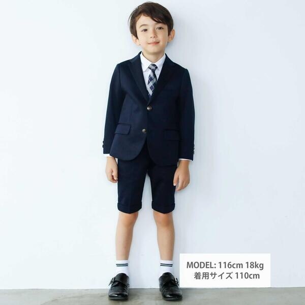 ベベ（BeBe）/ストレッチウェザーレギュラーシャツ(110~130cm)