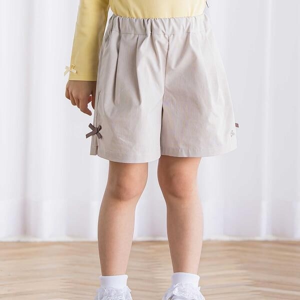 ベベ（BeBe）/コードレーンサイドカットキュロットパンツ(90~150cm)