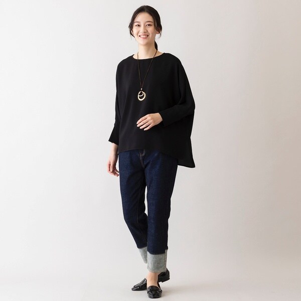 ピサーノ（PISANO）/【ＩＮＤＩＭＡＲＫ】裾切り替えストレートデニムの通販は