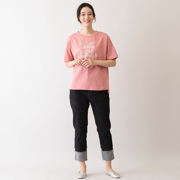 ピサーノ（PISANO）/【ＩＮＤＩＭＡＲＫ】裾切り替えストレートデニムの通販は