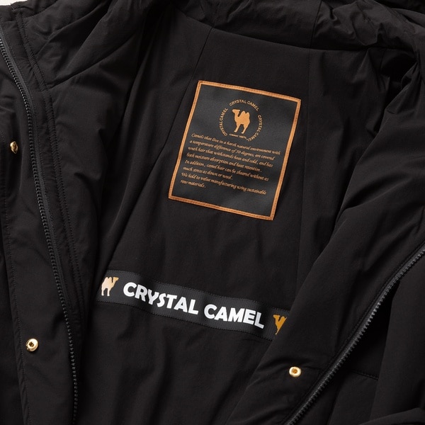 ピサーノ（PISANO）/キャメル中綿・フード切り替えコート