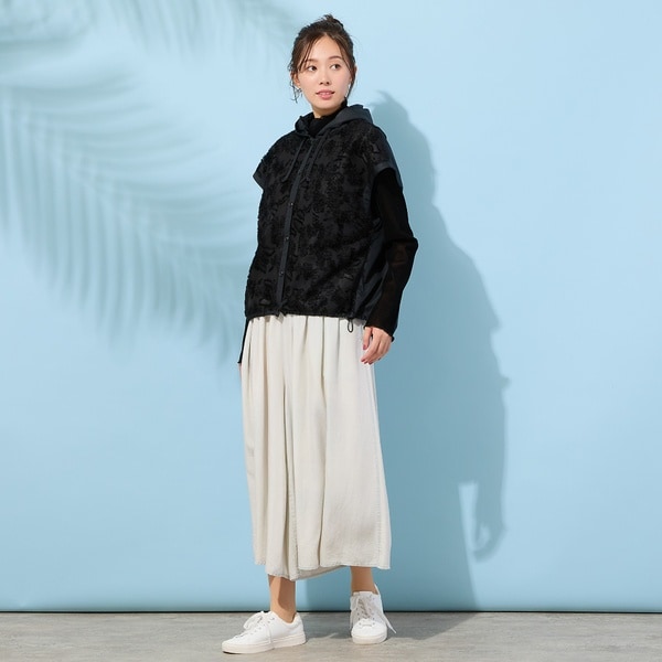 ピサーノ（PISANO）/【手洗いOK・撥水・透湿】ジャカード/タフタ・フーディージレ_15