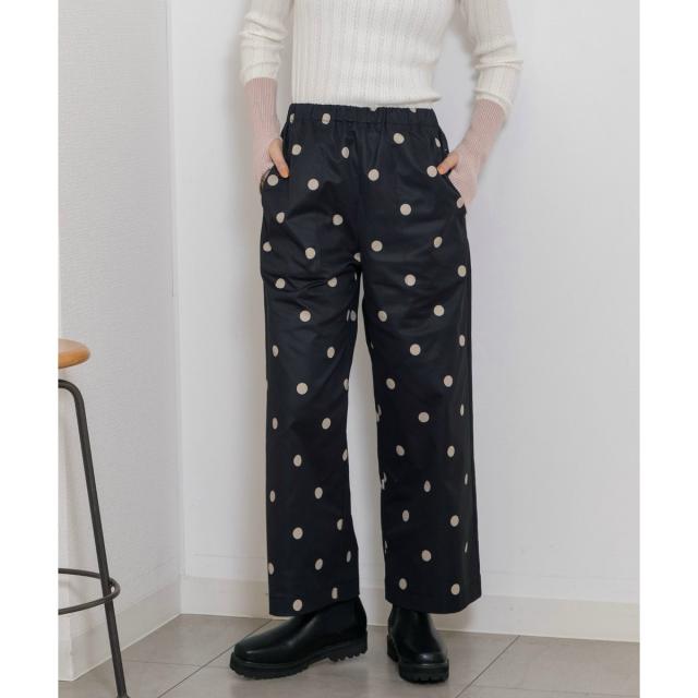 プードゥドゥ（POU DOU DOU）/ドットプリントイージーワイドパンツの通販は 4,888円