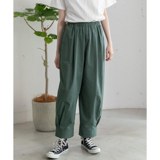 プードゥドゥ（POU DOU DOU）/裾タックコクーンパンツ
