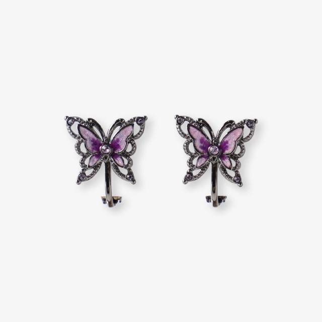 新作人気 アナ スイ（ANNA SUI）/蝶モチーフ 2WAYイヤリングの通販はau アクセサリー