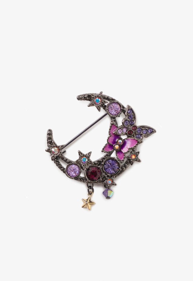 セールオンライン ANNA SUI ブローチ リス どんぐり アナスイ レア 