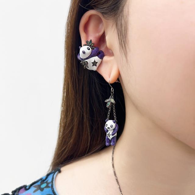 新品未使用！ANNA SUI ゆるむ パンダ イヤーカフ