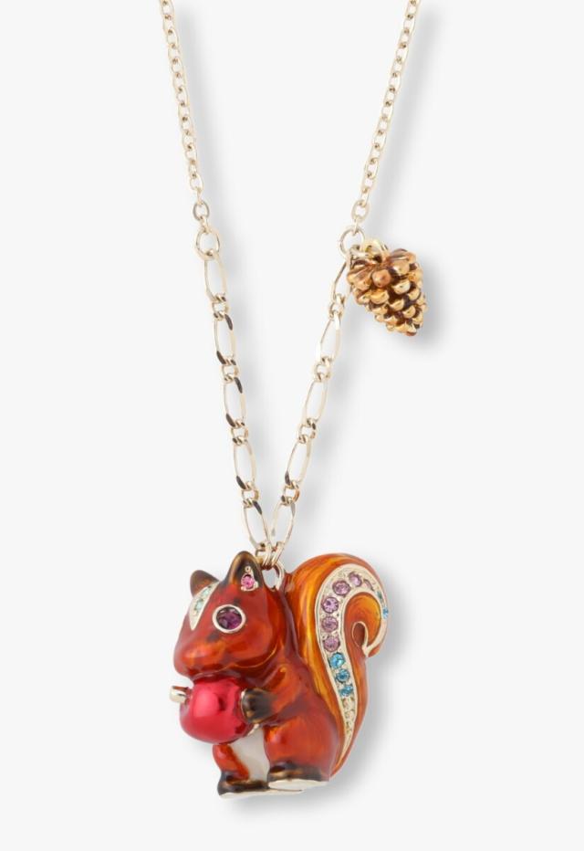 ANNA SUI アナスイ　リス ペンダント ネックレス すぐ届く☆国内発送 ANNASUI(アナスイ)ネックレス☆送料関税無料