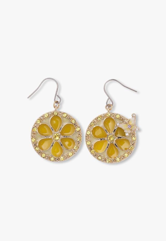 【ANNA SUI】即対応レモンモチーフ ピアス アナ スイ（ANNA SUI）/レモンモチーフ ピアス
