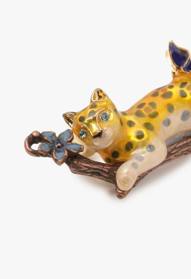 アナ スイ（ANNA SUI）/ひょうモチーフ ブローチ_1