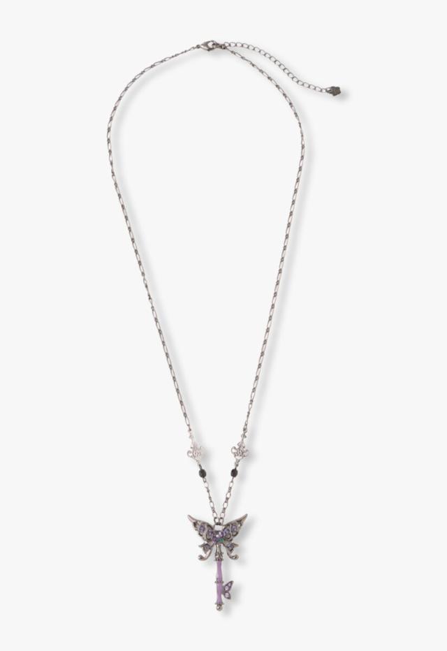 アナ スイ（ANNA SUI）/バタフライ鍵モチーフ ネックレス_1