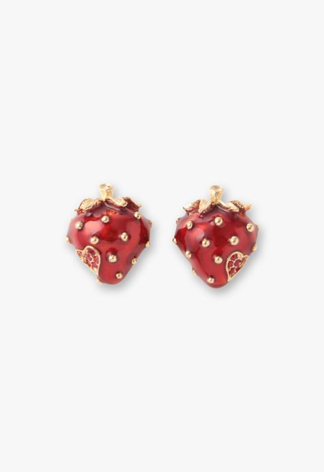 ANNA SUI アナスイ★いちごモチーフピアス★2025年今季もの★即完売品 ANNA SUI アナスイ☆いちごモチーフピアス☆2025年今季もの☆即