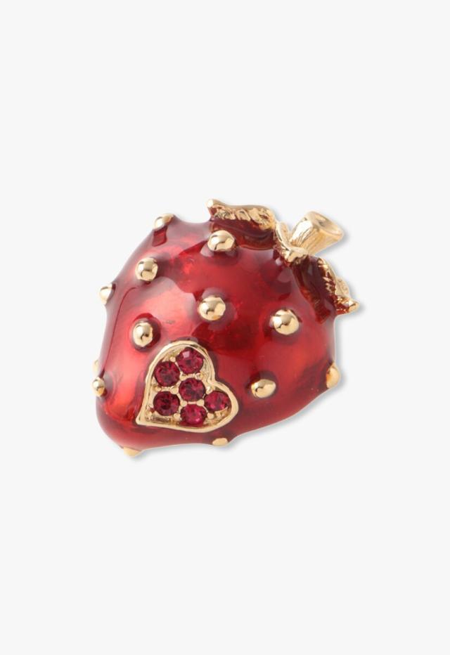 すぐ届く☆国内発送 ANNASUI(アナスイ)いちごモチーフ ピアス すぐ届く☆国内発送 ANNASUI(アナスイ)いちごモチーフ ピアス