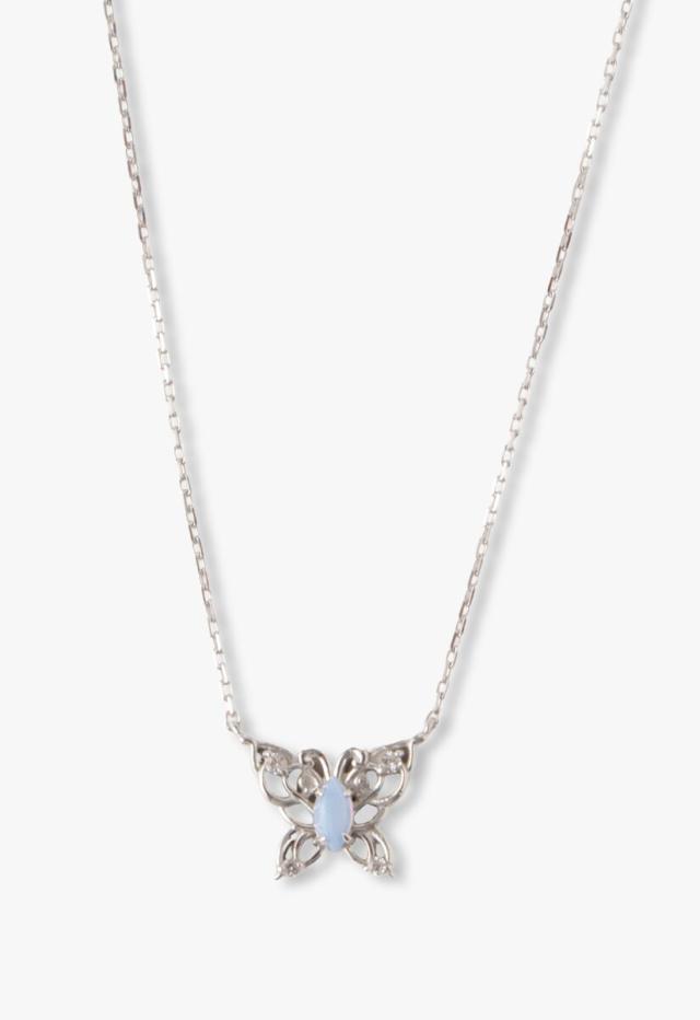 アナ スイ（ANNA SUI）/オパール蝶モチーフネックレス