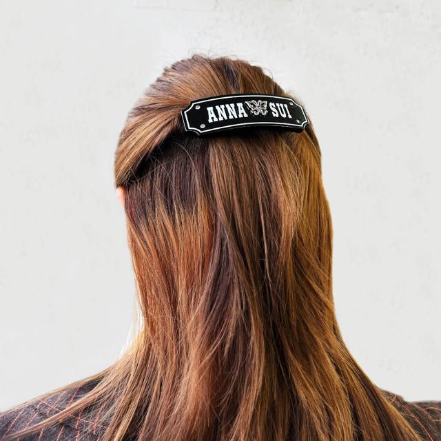 アナ スイ（ANNA SUI）/ANNA SUIロゴモチーフ バレッタ_4