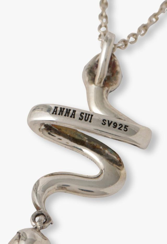 アナ スイ（ANNA SUI）/シルバー スネークモチーフ ネックレスの通販は 