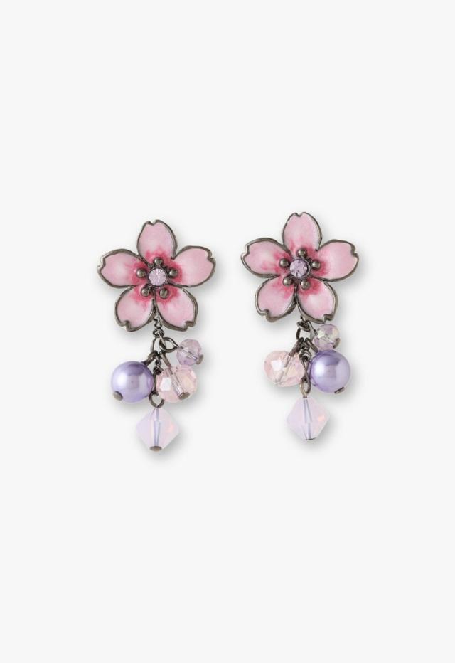 アナ スイ（ANNA SUI）/夜桜モチーフ ピアス