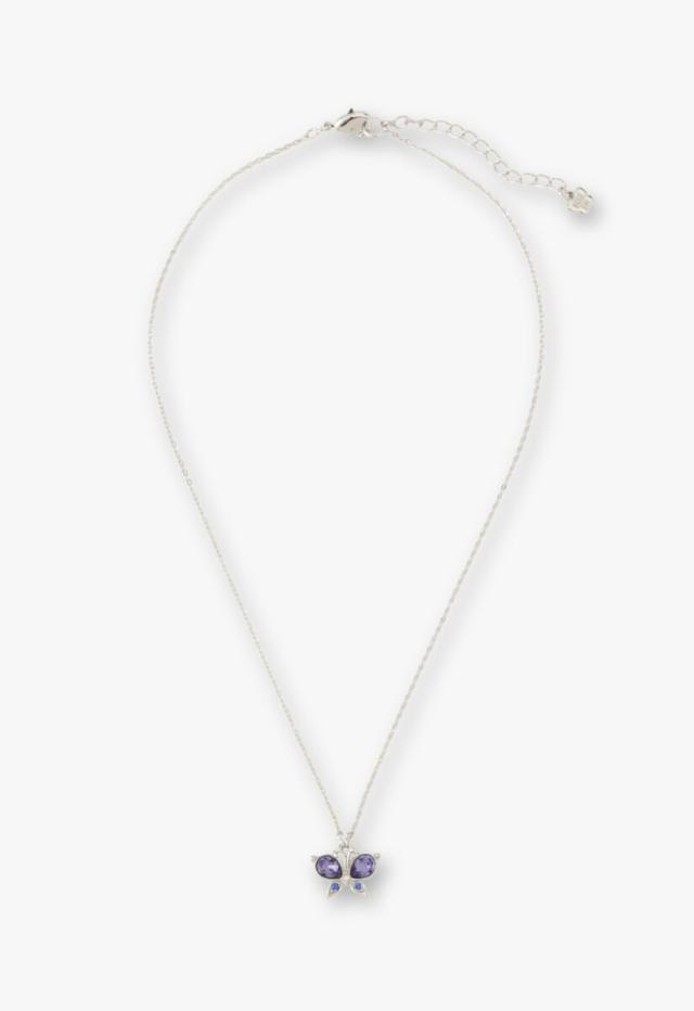 ANNA SUI バタフライモチーフ ネックレス 中古・古着通販】ANNA SUI (アナスイ) バタフライモチーフ