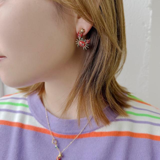 アナ スイ（ANNA SUI）/カニモチーフ ピアス_3