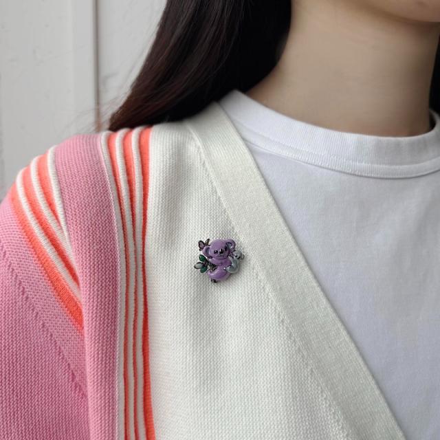 アナ スイ（ANNA SUI）/コアラ親子モチーフ ブローチの通販はau