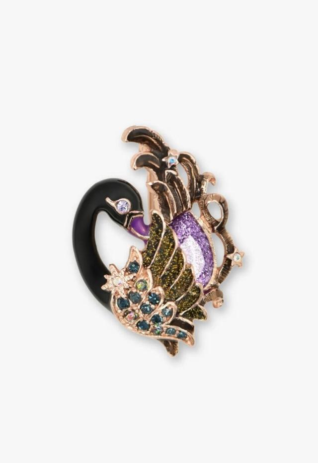 アナ スイ（ANNA SUI）/ブラックスワンモチーフ ブローチの通販はau