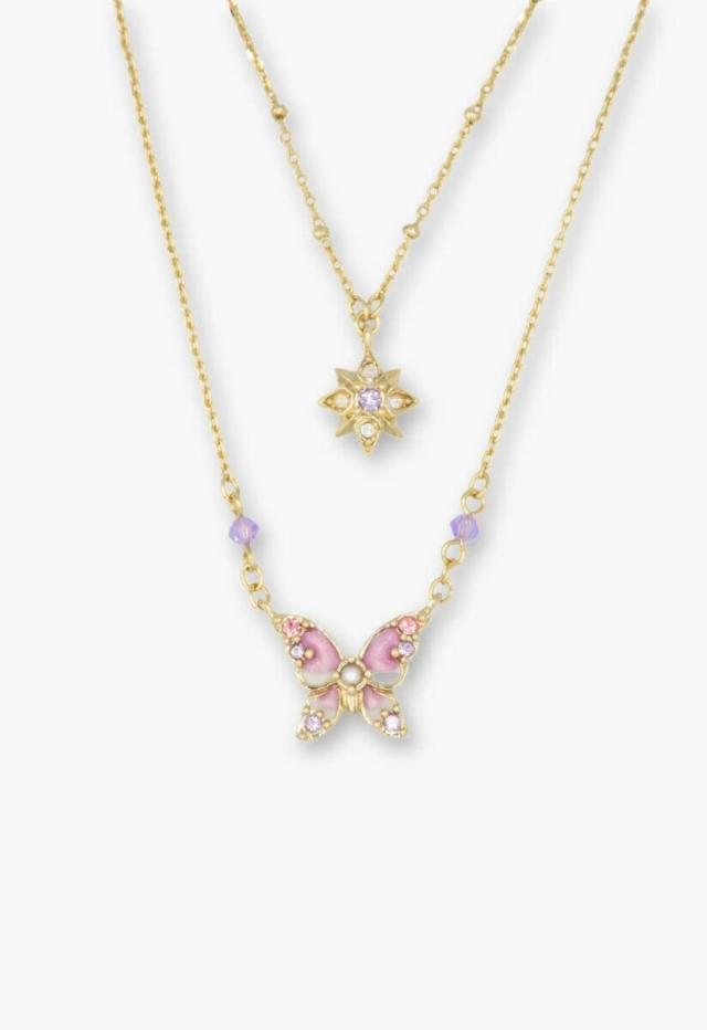 アナ スイ（ANNA SUI）/蝶・星モチーフ 2点セットネックレスの通販はau