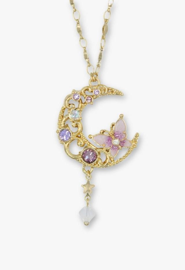 アナ スイ（ANNA SUI）/蝶 三日月モチーフ ネックレス