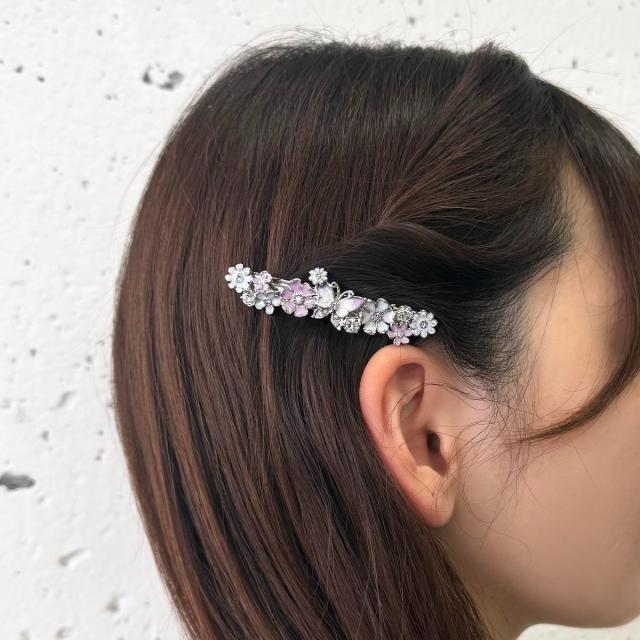 アナ スイ（ANNA SUI）/蝶 小花モチーフ バレッタ_3