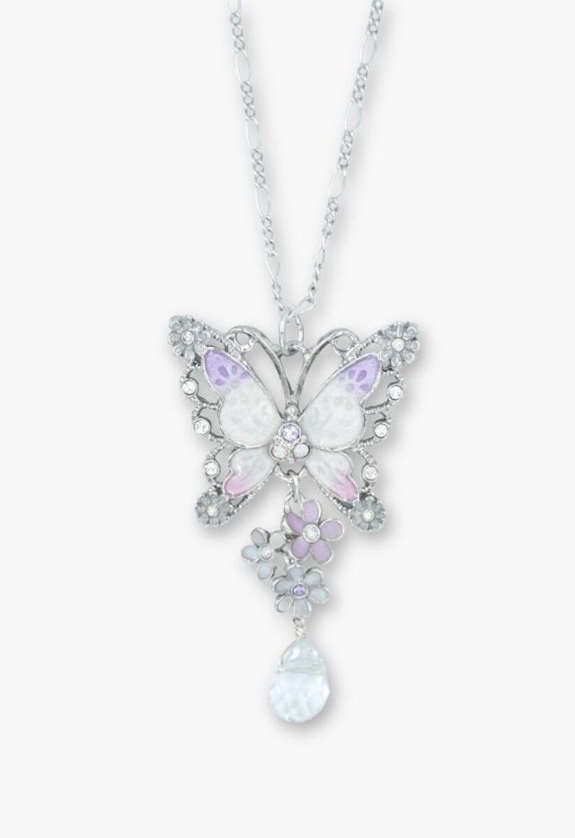 アナ スイ（ANNA SUI）/蝶 小花モチーフ ネックレス