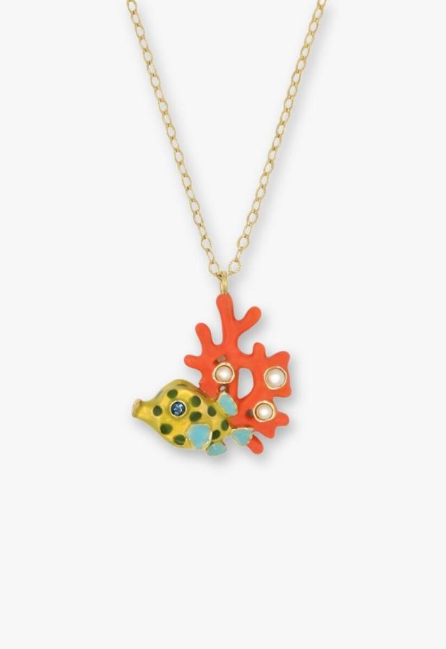 アナ スイ（ANNA SUI）/ハコフグモチーフ　ネックレス