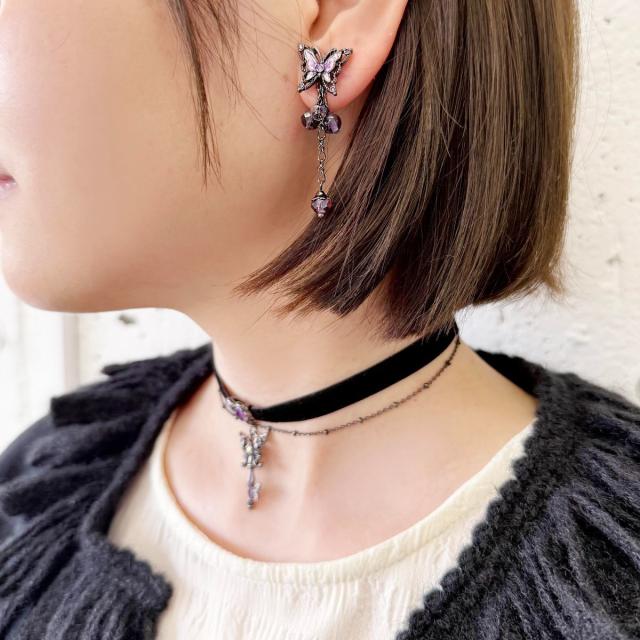 アナ スイ（ANNA SUI）/蝶モチーフ 2WAYピアス / アナスイの通販はau