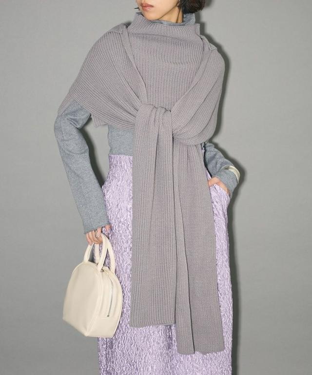 アンリエットミュゼ（AnriettMusee）/フードマフラー+ケープニットの通販は 7,590円