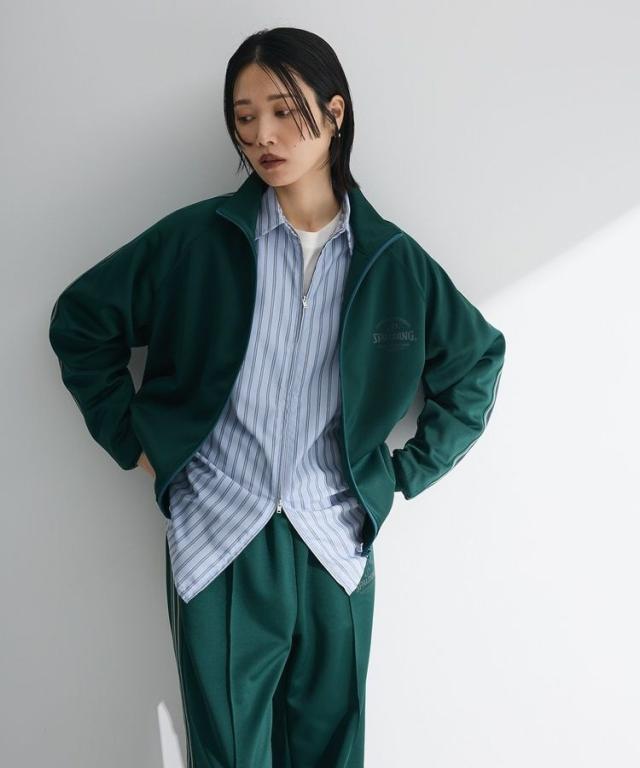 【NEW】グリーンパークス（Green Parks）/SPALDING別注 トラックジャケット