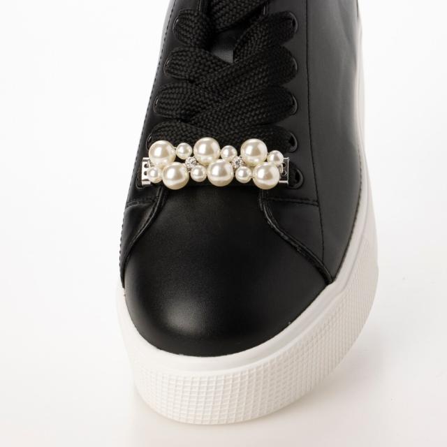 リズ・ラフィーネ（Riz raffinee）/【飾り付き】厚底レースアップ