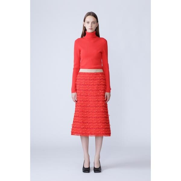 JIL SANDER フィット ジャージーミディドレス 送料関税込☆Jil Sander☆フィットジャージー素材ミディ・ドレス