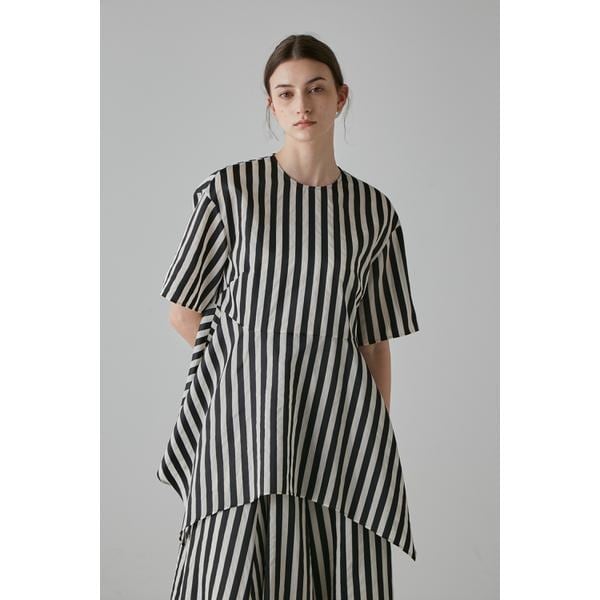 アドーア（ADORE）/◆オーガンザストライプブラウス