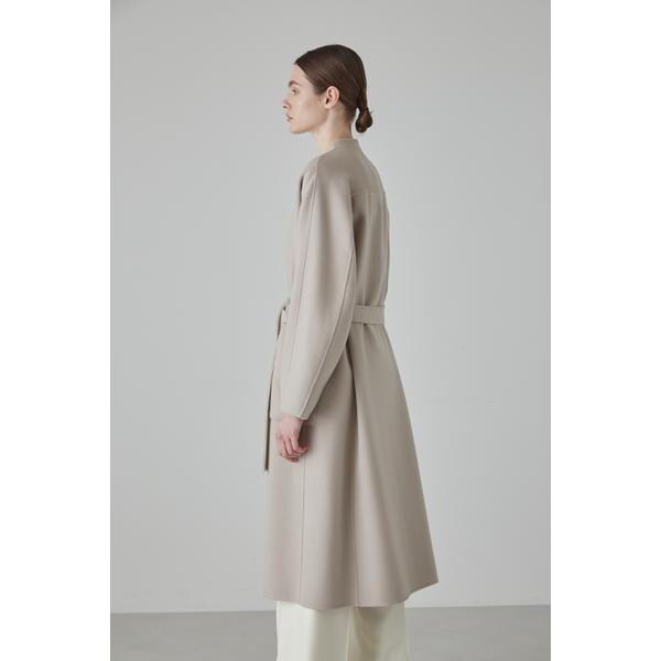 アドーア（ADORE）/カシミヤ混 2TONE リバーロングコートの通販はau