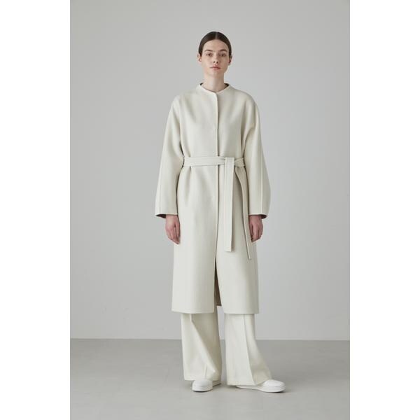 アドーア（ADORE）/カシミヤ混 2TONE リバーロングコートの通販はau