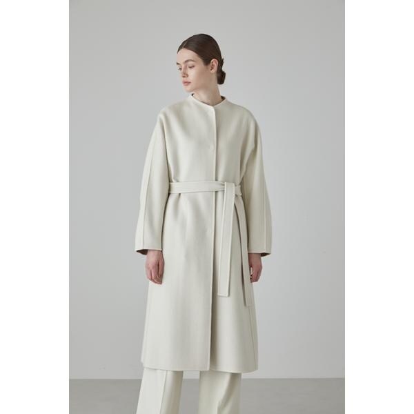 アドーア（ADORE）/カシミヤ混 2TONE リバーロングコートの通販はau